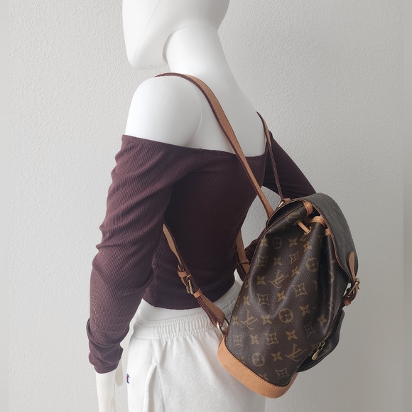 Auth Louis Vuitton Monstsouris MM Backpack - Picture 6 of 12